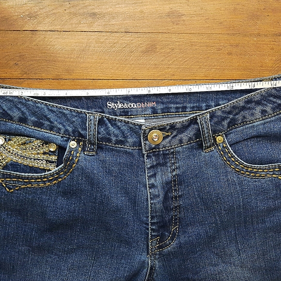 Style & Co. Embellished Jeans - Picture 4 of 8